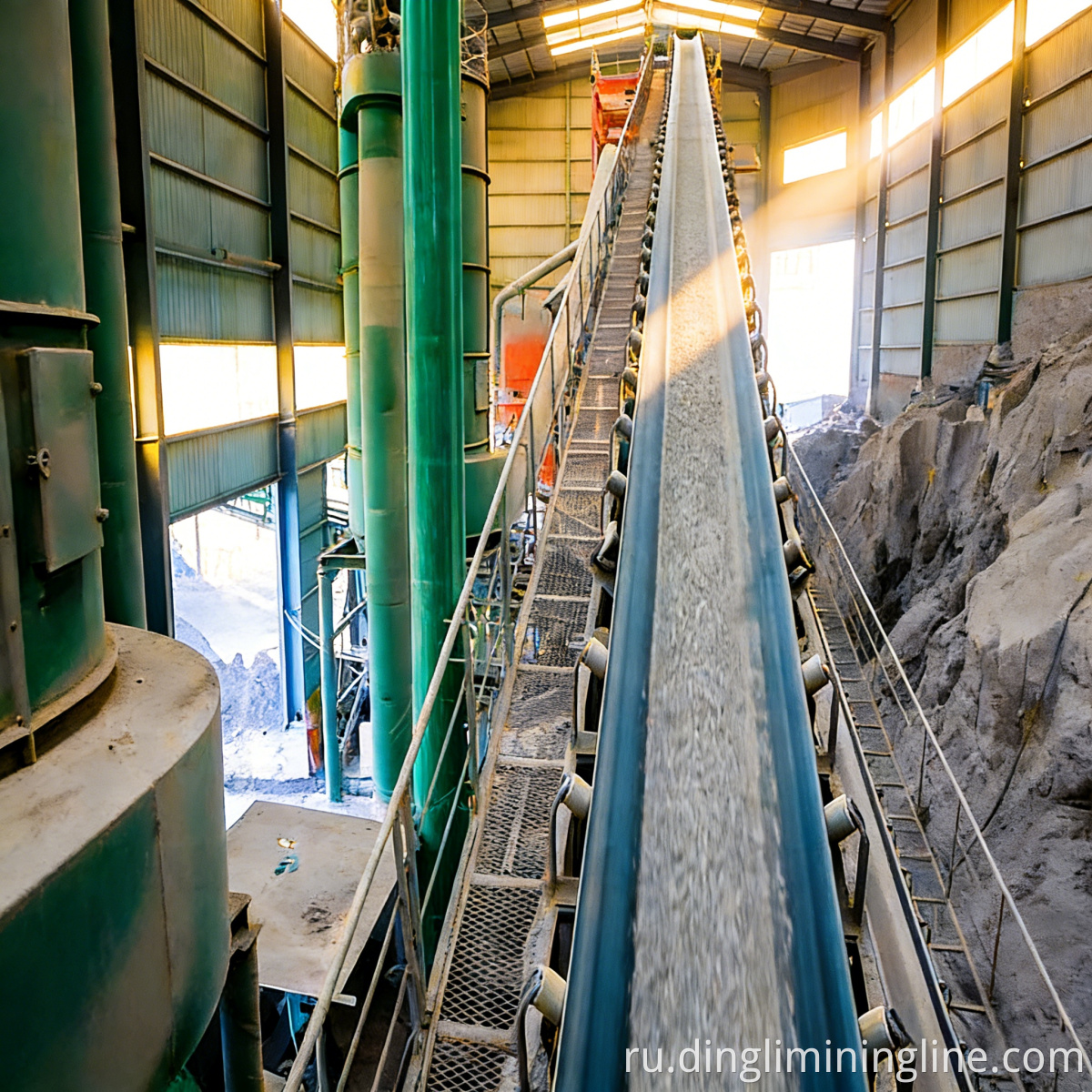 Линия по производству песчаных заполнителей закрытого типа Closed-Type Sand Aggregate Production Line
